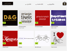 Tablet Screenshot of juozukas.lt
